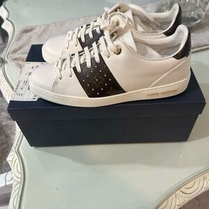 Louis Vuitton White and Black Men's Sneakers